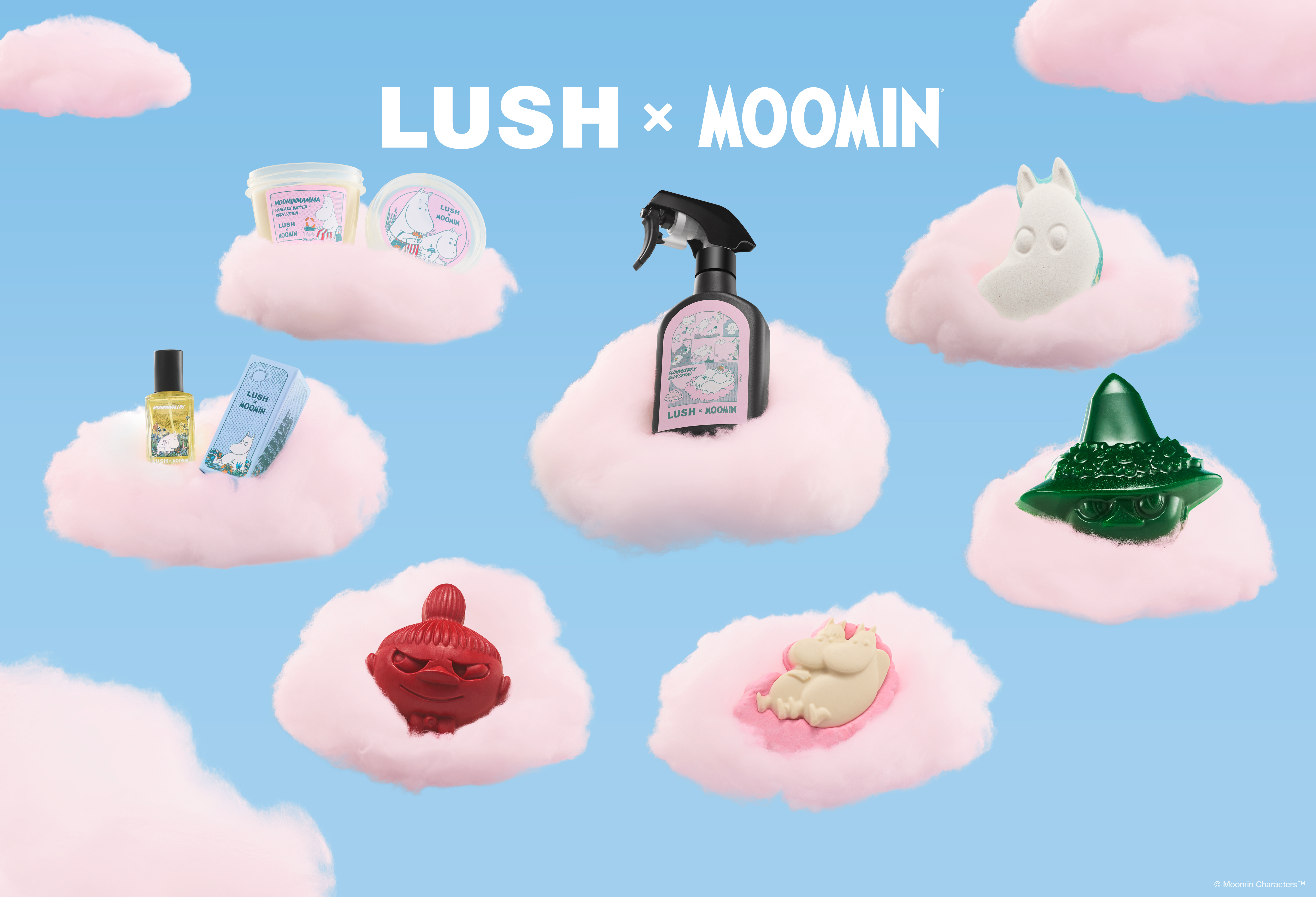 LUSH×Moomin限定聯名